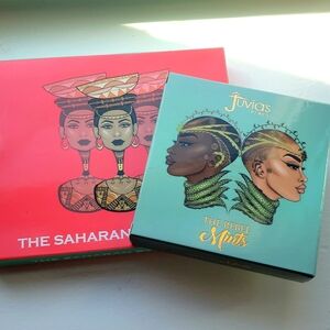BNIB Juvia's Place eyeshadow palettes - The Saharan and The Rebel Mints